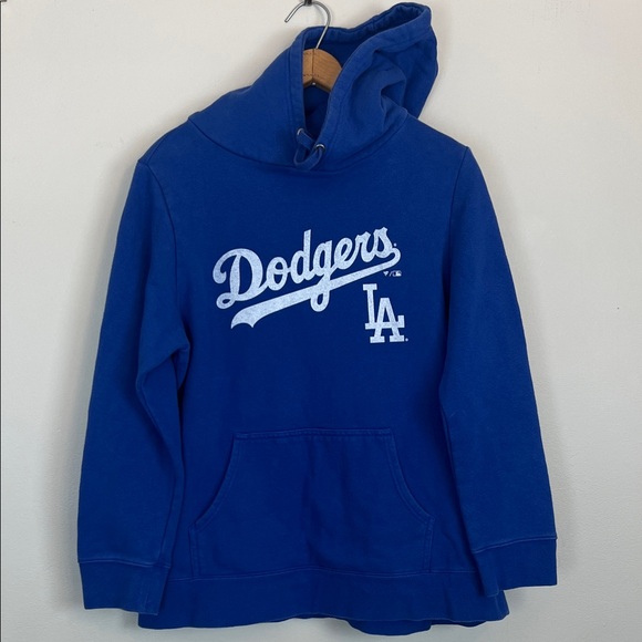 Fanatics Blue Dodgers Hoodie - Picture 1 of 12